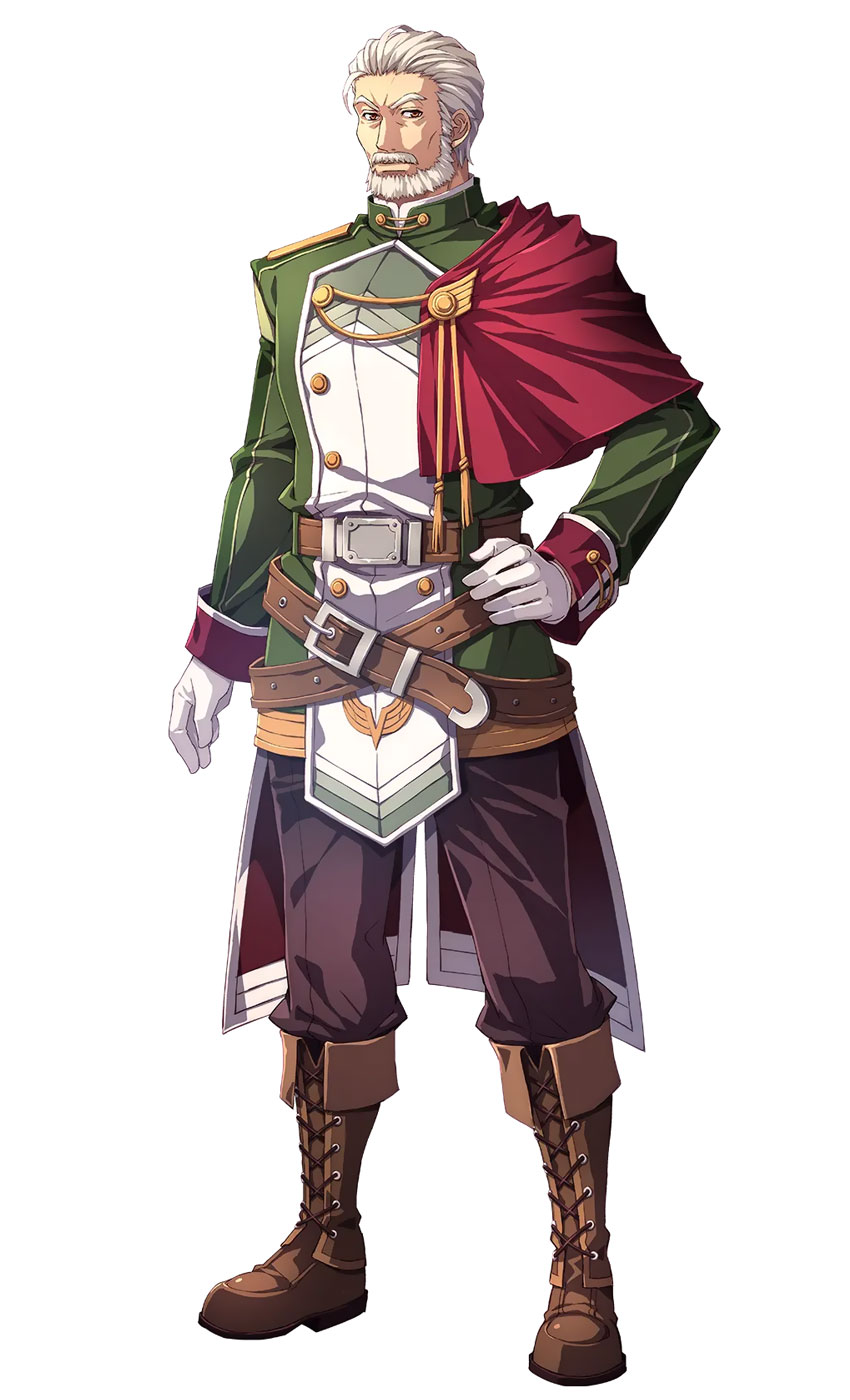 General Morgan Art from Trails in the Sky 1st Chapter