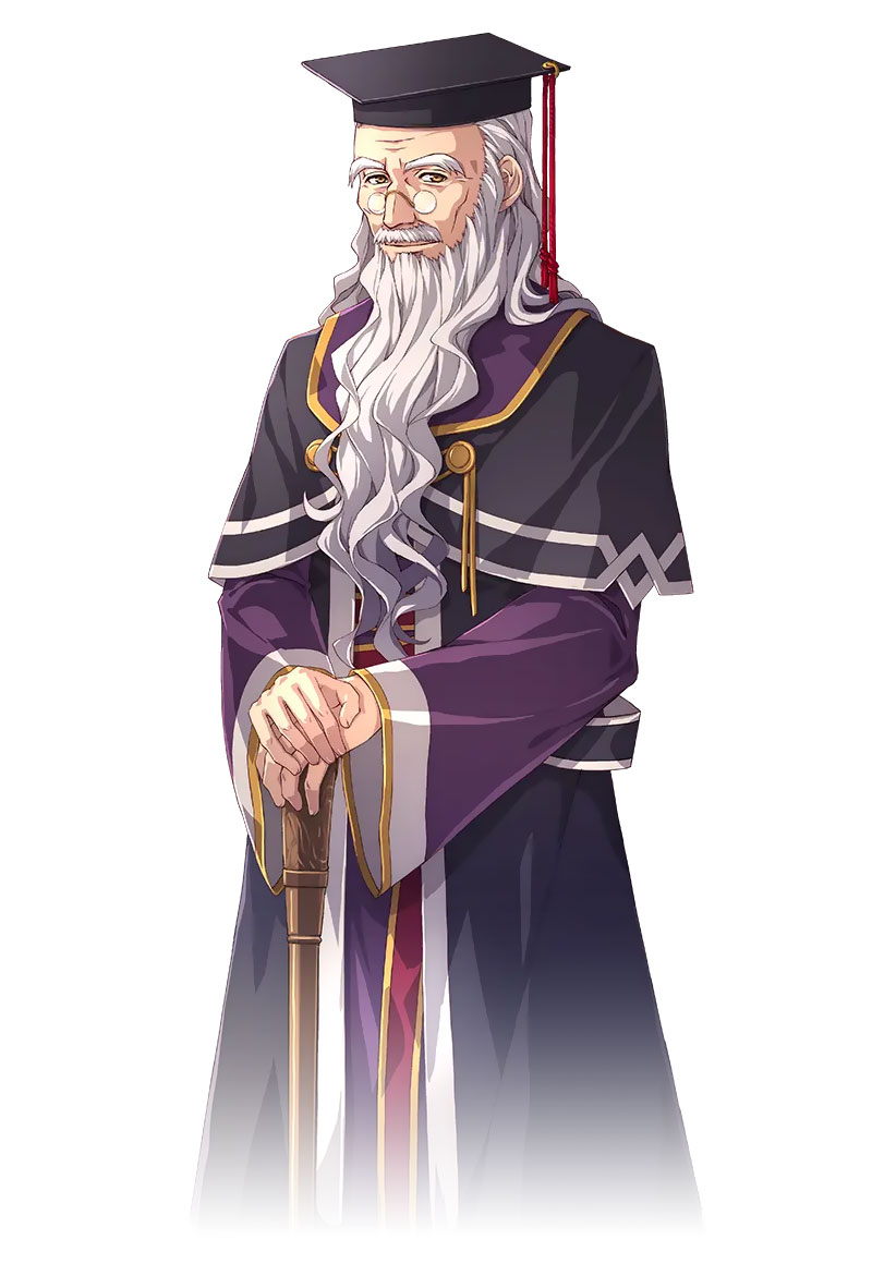 Headmaster Collins Art from Trails in the Sky 1st Chapter