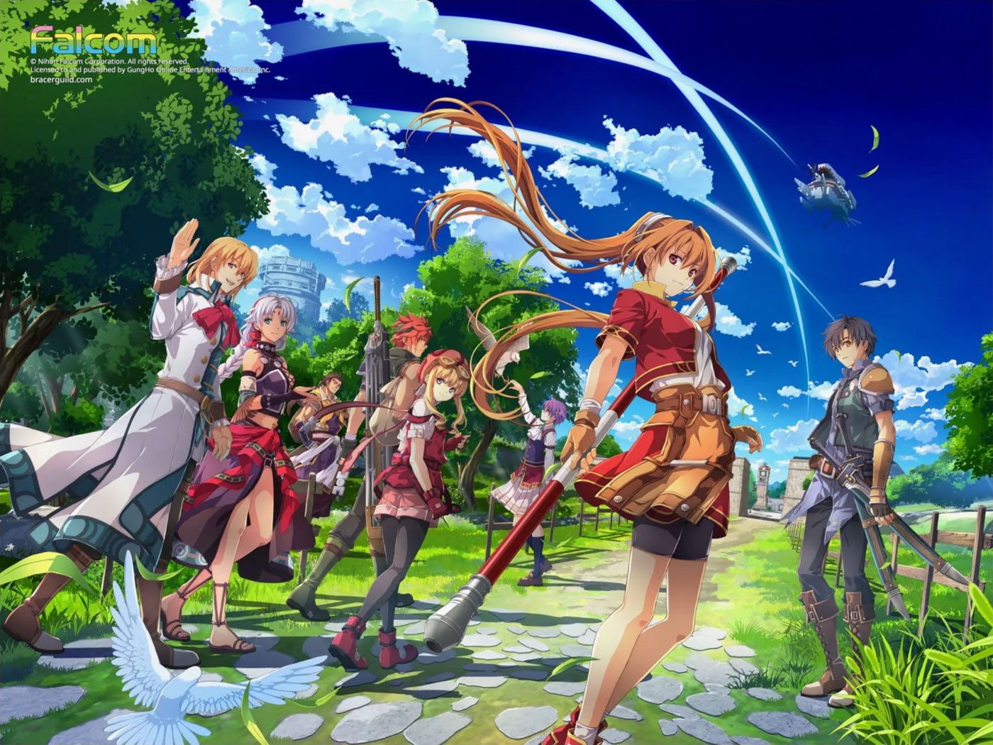 Key Art from Trails in the Sky 1st Chapter