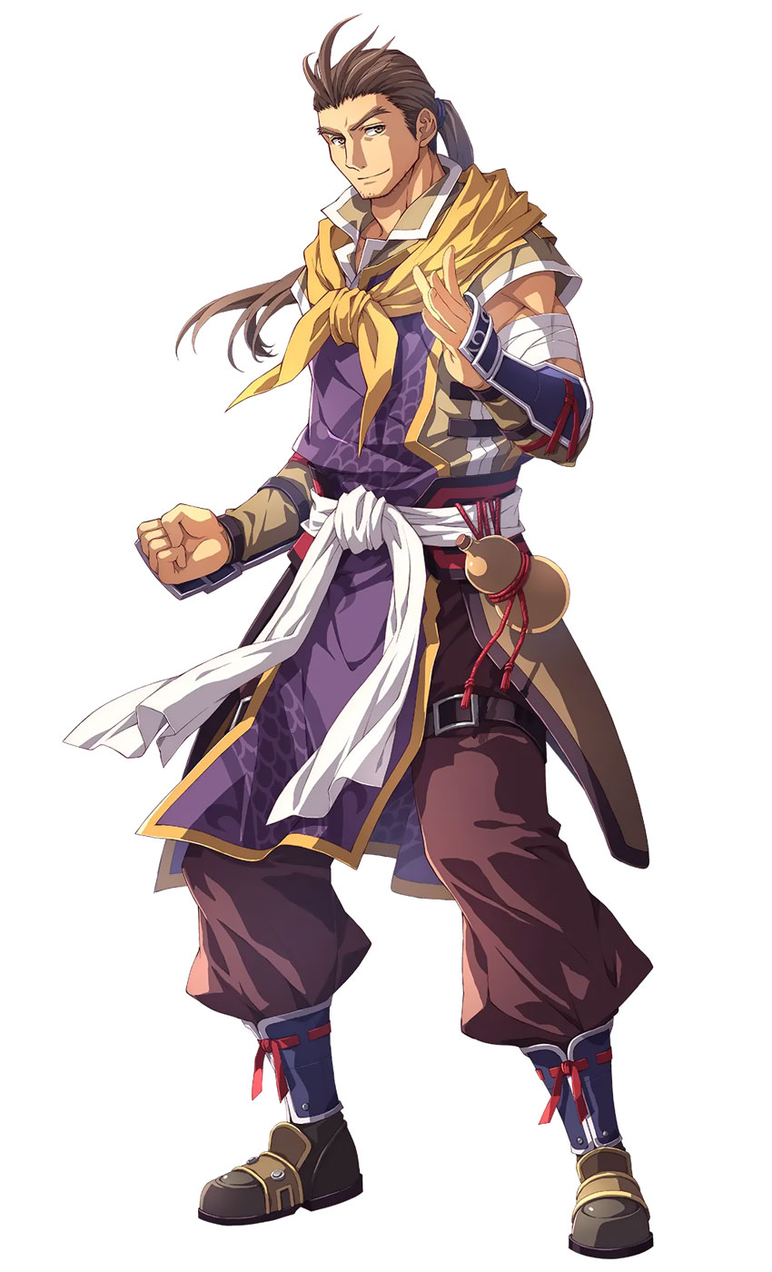 Zin Vathek Art from Trails in the Sky 1st Chapter