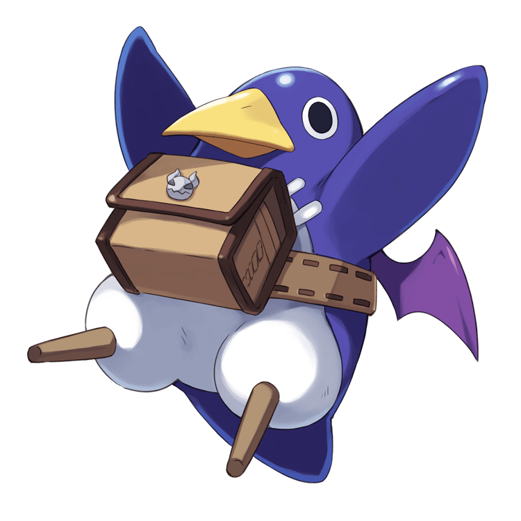 Prinny Artwork from Trinity Universe