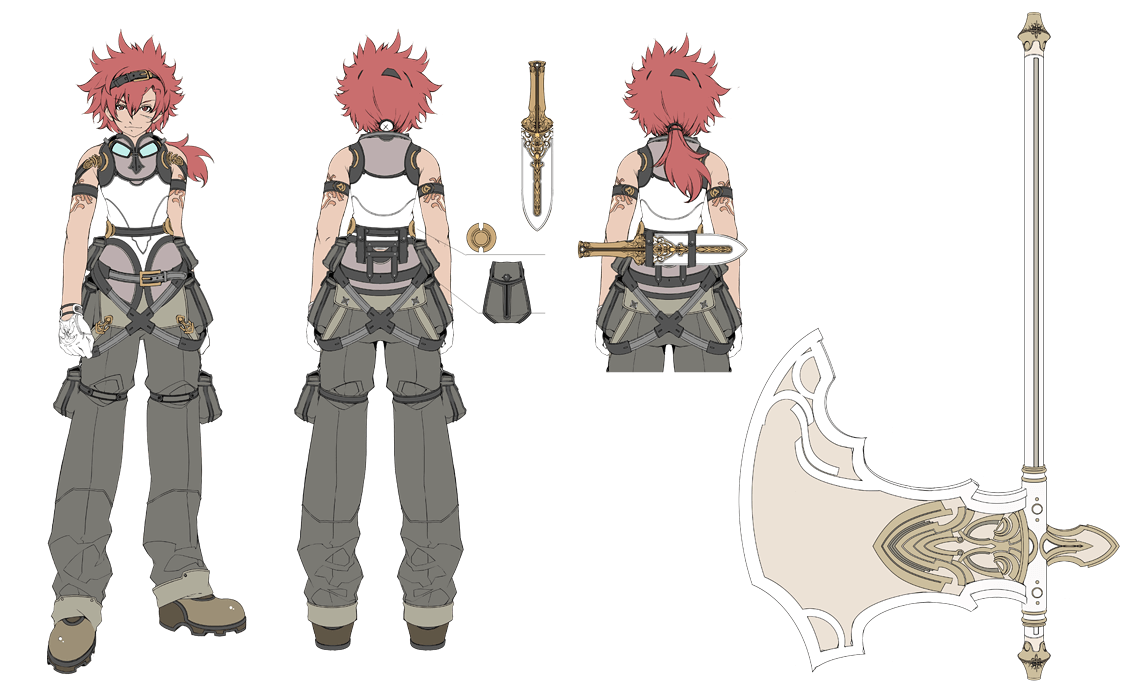 Recit Concept Art from Trinity Universe