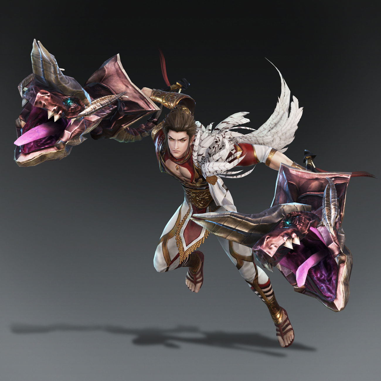 Ares with Typhon Art from Warriors Orochi 4