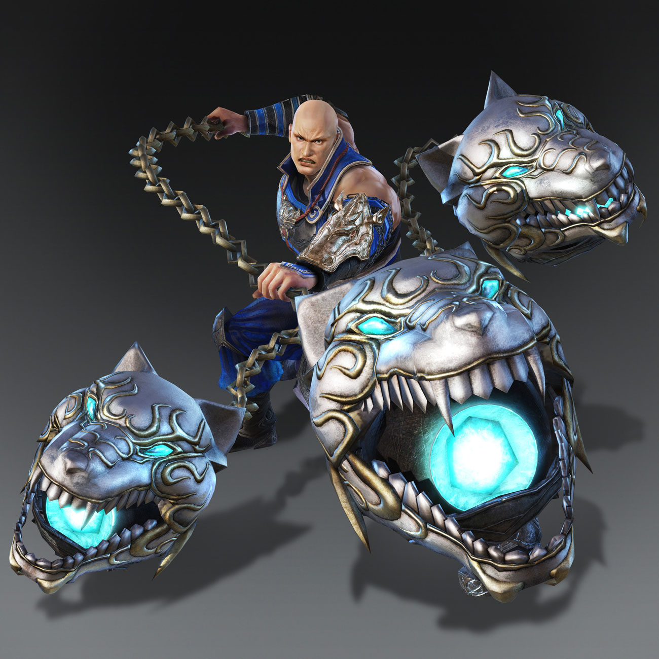 Dian Wei with Cerberus Art from Warriors Orochi 4
