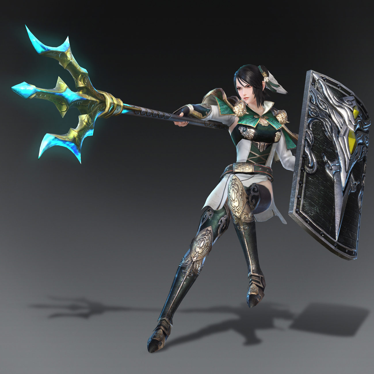 Xingcai with Trident Art from Warriors Orochi 4