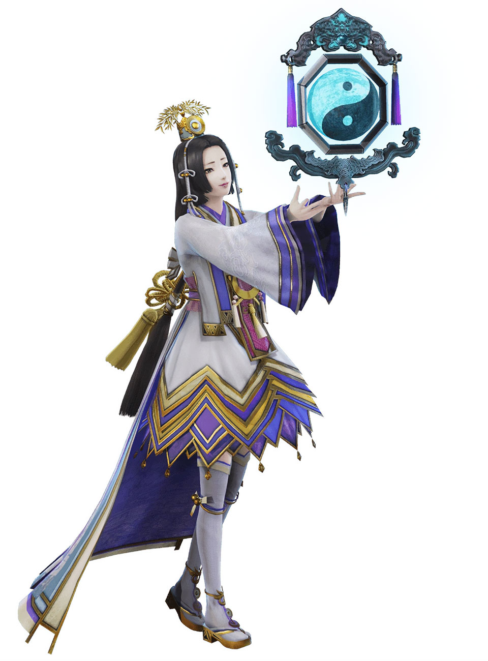 Kaguya with Taijitu Art from Warriors Orochi 4