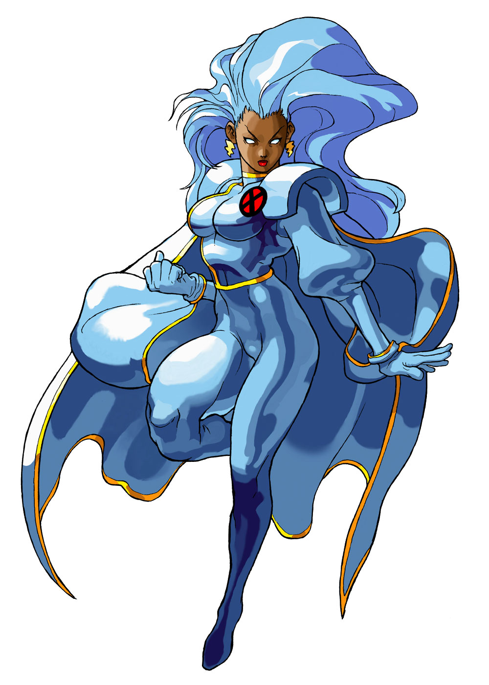 Storm Art from X-Men vs. Street Fighter