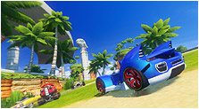 Sonic & All-Stars Racing Transformed Art & Characters Gallery