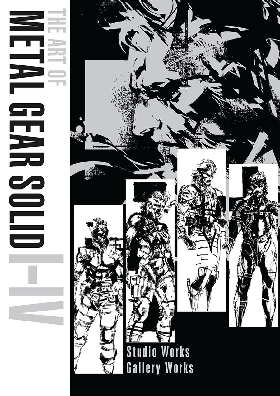 The Art of Metal Gear Solid I-IV Art Book